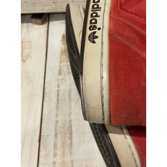 adidas Originals High Top Athletic Shoes for Women for sale  Adidas Red Velvet High Top Sneaker‎ HTF Women\'s Size 8.5